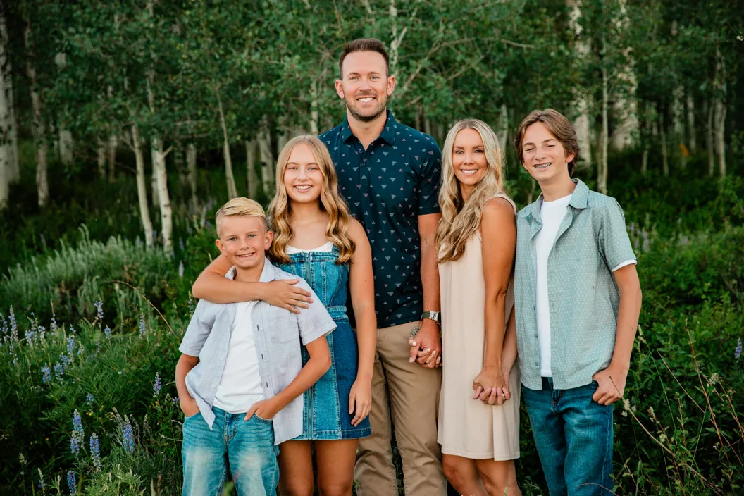 Dr. Foisy with his family in Arizona