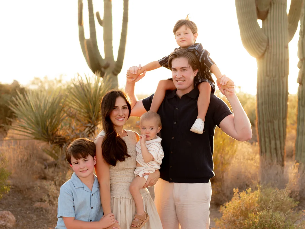 Dr. Jackson with his family