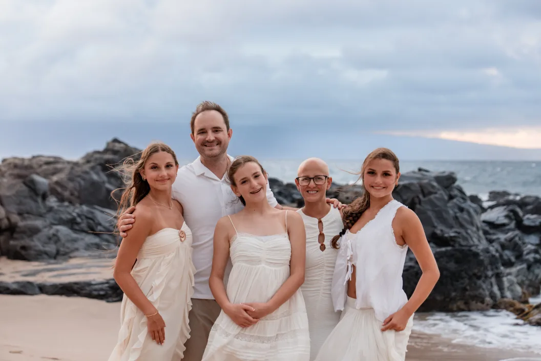 Dr. Netzel with his family